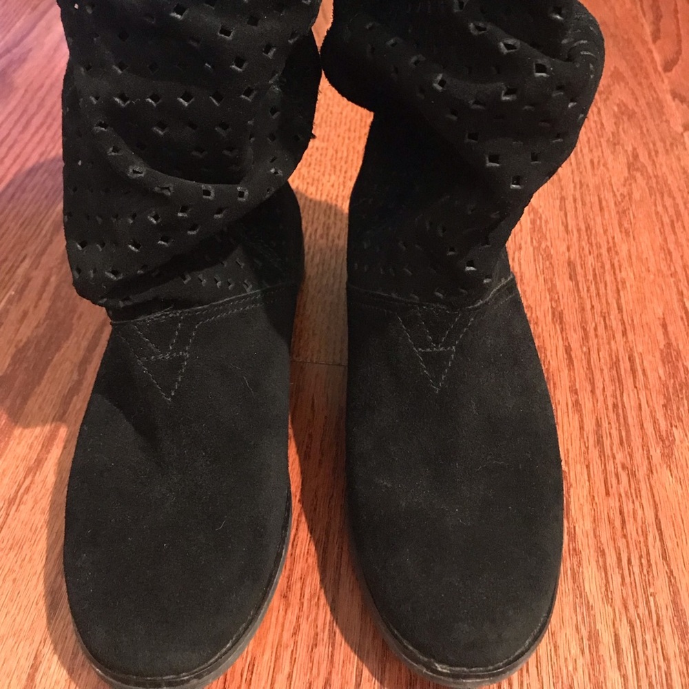 TOMS Suede Slouch Boots